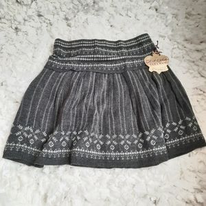 Princess Vera Wang Pleated Sweater Skirt NWT GirlM